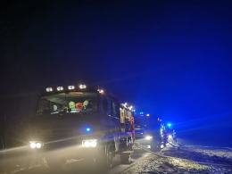 5 zastępów straży gasiło pożar słomy w Zawadzie