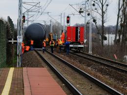 Wagon pociągu towarowego wykoleił się pomiędzy stacjami Opole Główne i Opole Zachodnie