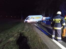 Zderzenie pojazdów na Krapkowickiej w Opolu. Jedna osoba jest ranna