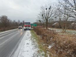 Niebezpieczny poranek na drogach. Dużo kolizji w powiecie brzeskim