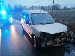 Zderzenie pojazdów w powiecie namysłowskim