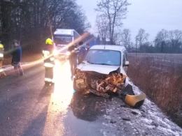 Zderzenie pojazdów w powiecie namysłowskim