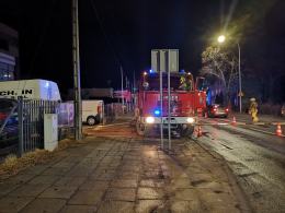 Pożar w warsztacie samochodowym przy Eichendorffa w Opolu