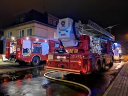 Pożar w warsztacie samochodowym przy Eichendorffa w Opolu