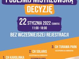 Akcja "Podejmij mistrzowską decyzję" już 22 stycznia