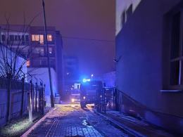 Pożar pustostanu w Strzelcach Opolskich. Ktoś zaprószył ogień
