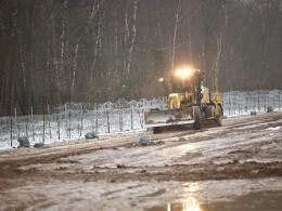 Trwają prace związane z budową zapory na granicy polsko-białoruskiej