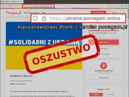 Oszuści żerują na dramacie Ukraińców. Fałszywe linki, konta oszustów