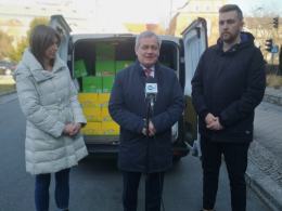 Cztery palety mleka i kaszek z Nutrucii trafi do niemowląt na Ukrainę