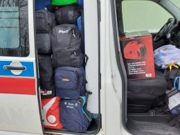 Samorząd województwa przekazał kolejny ambulans z pomocą na front