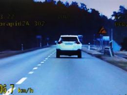 Przekroczyli dozwoloną prędkość. Namierzyli ich policjanci z grupy SPEED