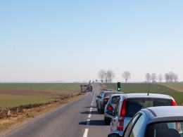 Trwają prace na DW 416 w Kietrzu