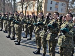 72 elewów służby przygotowawczej wypowiedziało przysięgę wojskową