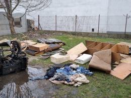 Pożar budynku wielorodzinnego w Nysie