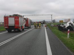 Poważny wypadek na obwodnicy Opola. Lądował śmigłowiec LPR