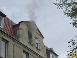 Areszt dla podejrzanego o wywołanie pożaru. Wysłał żonie zdjęcie płonącego łóżka