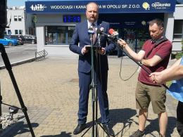 Witold Zembaczyński rozpoczyna kontrolę poselską w WiK