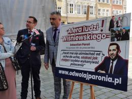 Tomasz Gabor namawia mieszkańców do odwołania wiceprezesa Sebastiana Paronia