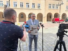 Tomasz Gabor: "Apeluję do Arkadiusza Wiśniewskiego o złożenie rezygnacji z funkcji prezydenta"