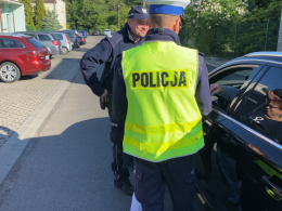 Zamiast mandatu kwaśna cytryna - fotelik zapięty, buziak uśmiechnięty!