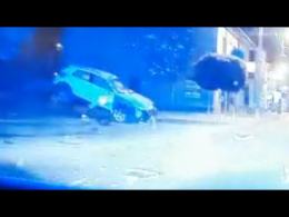 Lublin: Po narkotykach uciekał przed policją. Zakończył jazdę na słupie