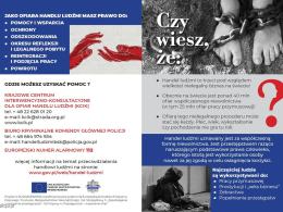 Praca sezonowa. Uważajmy, by nie paść ofiarą handlu ludźmi!
