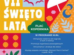 Już w najbliższą sobotę na Placu Kopernika - VII edycja Święta Lata