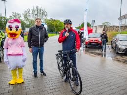 Pogoda nie przeszkodziła w organizacji kolejnego Rajdu Rowerowego