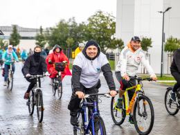 Pogoda nie przeszkodziła w organizacji kolejnego Rajdu Rowerowego