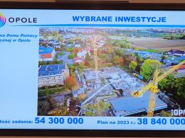 W opolskim Ratuszu przedstawiono projekt budżetu miasta Opola na 2023 rok