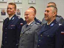 Mł. insp. Maciej Milewski po 30 latach pożegnał się z mundurem