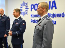 Mł. insp. Maciej Milewski po 30 latach pożegnał się z mundurem
