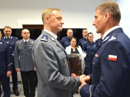 Mł. insp. Maciej Milewski po 30 latach pożegnał się z mundurem