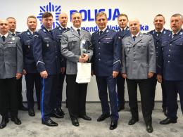 Mł. insp. Maciej Milewski po 30 latach pożegnał się z mundurem