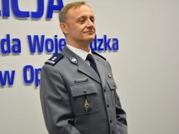 Mł. insp. Maciej Milewski po 30 latach pożegnał się z mundurem