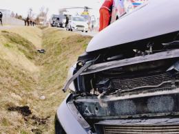 Wypadek na trasie Grodków-Nysa. Lądował LPR