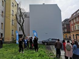 Mural Zbigniewa Wodeckiego na pl. św. Sebastiana. Przedstawiono projekt i zwycięzcę