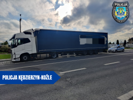 Kierowca ciężarówki na "podwójnym gazie" - wykonywał transport Czechy -Niemcy