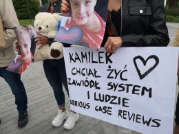 Mieszkańcy Opola protestowali przeciwko przemocy wobec dzieci