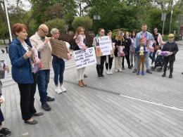 Mieszkańcy Opola protestowali przeciwko przemocy wobec dzieci