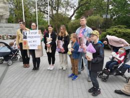 Mieszkańcy Opola protestowali przeciwko przemocy wobec dzieci