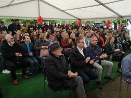 Jurek Owsiak w Opolu. Założyciel WOŚP odebrał odznakę "Za zasługi dla Miasta Opola"