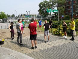 Studenci pokazali kondycję na "Niechcic Tower Run". 11 pięter poniżej minuty!