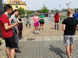 Studenci pokazali kondycję na "Niechcic Tower Run". 11 pięter poniżej minuty!