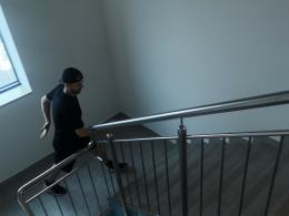 Studenci pokazali kondycję na "Niechcic Tower Run". 11 pięter poniżej minuty!