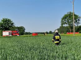 Tragiczny wypadek pod Krapkowicami. Kierowca zginął w płonącym aucie