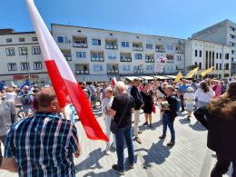 W proteście przeciwko polityce rządu wzięło udział kilkaset osób