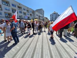 W proteście przeciwko polityce rządu wzięło udział kilkaset osób