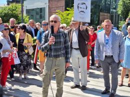 W proteście przeciwko polityce rządu wzięło udział kilkaset osób