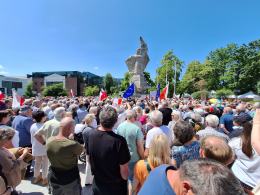 W proteście przeciwko polityce rządu wzięło udział kilkaset osób